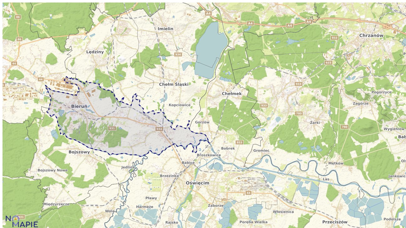 Mapa Geoportal Bieruń